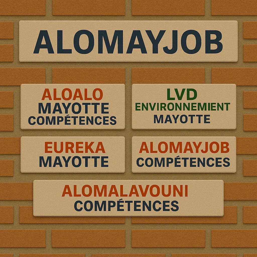ALOMAYJOB Holding et ses entités à Mayotte